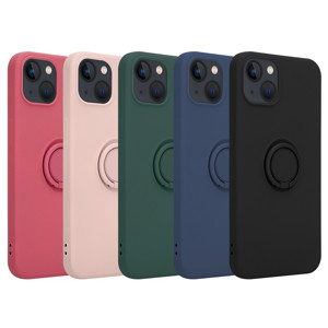 Obrazek Etui Silicon Ring do Iphone 11 PRO różowy