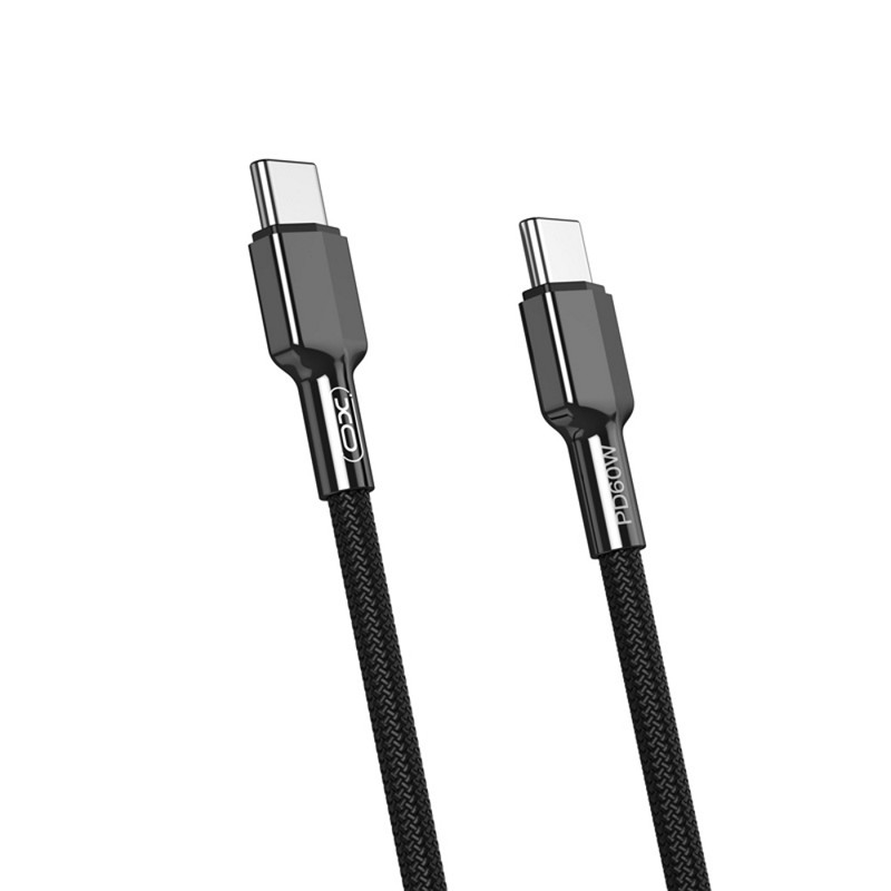 Obrazek XO KABEL NB183B PD USB-C/USB-C 60W 1M CZARNY