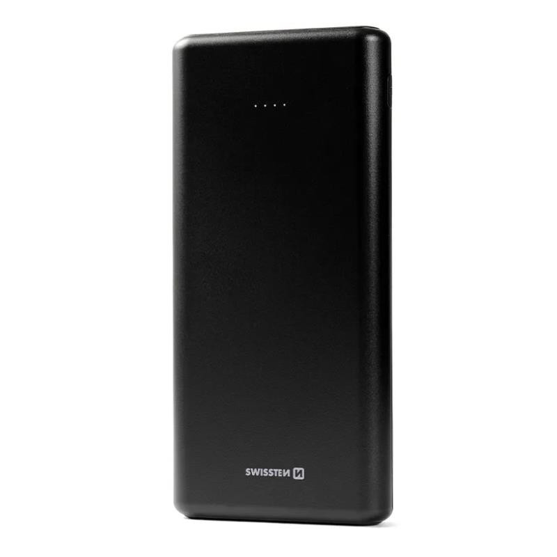 Obrazek POWERBANK SWISSTEN WORX II 10000 MAH black