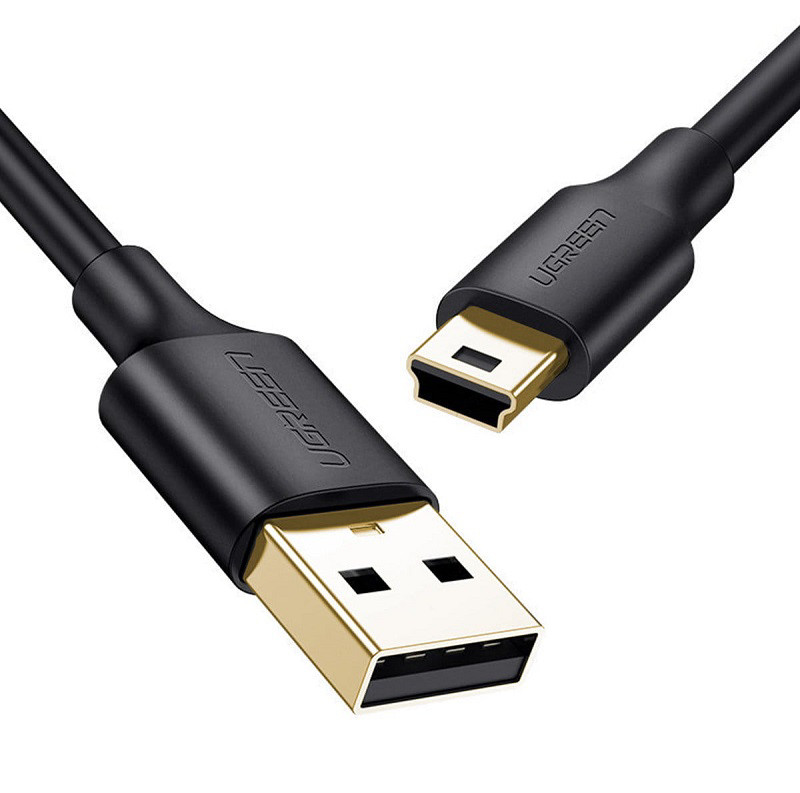 Obrazek Ugreen kabel przewód USB - mini USB 480

Mbps 3 m czarny US132