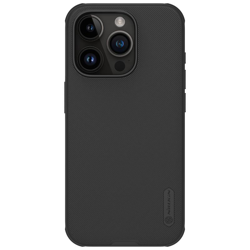 Obrazek NILLKIN super frosted shield PRO IPHONE 15 PRO (6,1) BLACK / CZARNY