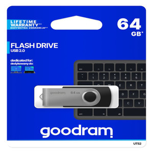 Obrazek PenDrive 2.0 GOODRAM Twister-New 64GB