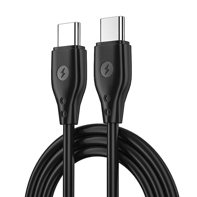 Obrazek WIWU kabel Pioneer Wi-C002 USB-C - USB-C 67W czarny