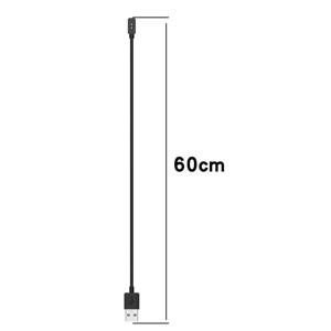 Obrazek Ładowarka USB Mi Band / Smart Band 8 / 8 PRO, BLACK / CZARNY, 60cm