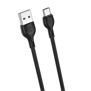 Obrazek XO KABEL NB200 USB-USB-C 1m 2,1A BLACK