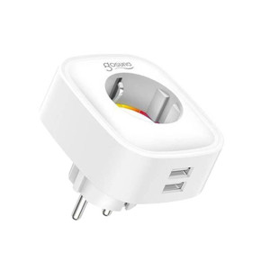 Obrazek INTELIGENTNE GNIAZDKO WIFI GOSUND SP112 2xUSB WHITE