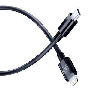 Obrazek 3MK KABEL HYPER USB-C/LIGHTNING 20W 1,2m czarny
