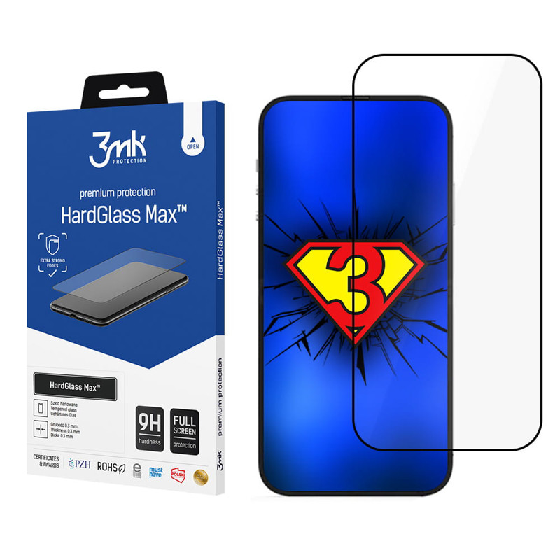Obrazek 3MK Hard Glass MAX iPhone 14 Pro