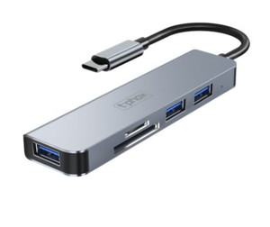 Obrazek HUB T-PHOX TPH2041 5IN1 USB-C/HDMIUSB3.0x1+USB2.0x1+HDMI 4K