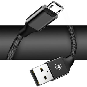 Obrazek KABEL BASEUS YIVEN MICRO USB BLACK 1.5M