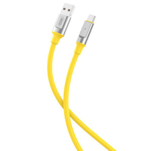 Obrazek XO KABEL NB251 USB/USB-C 1m 6A ŻÓŁTY