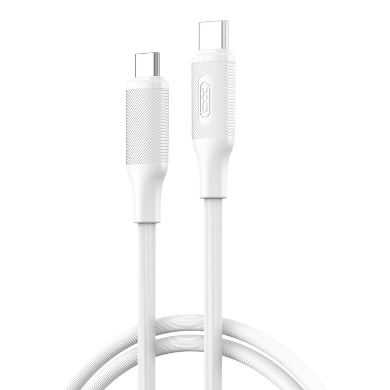 Obrazek XO KABEL NB-Q265B USB-C/USB-C 1m 60W BIAŁY