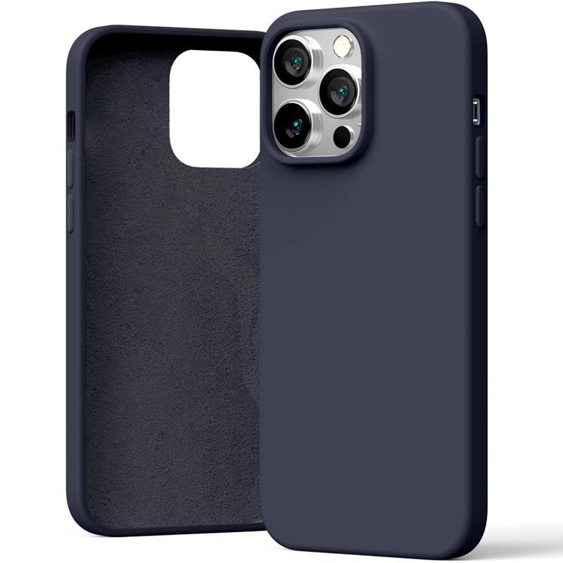 Obrazek MERCURY SILICONE CASE IPHONE 15 PRO MAX (6.7), NAVY / GRANATOWY