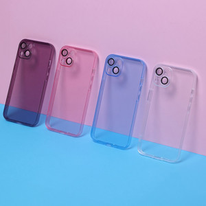 Obrazek Etui Slim Color do Samsung A12 / M12 różowy