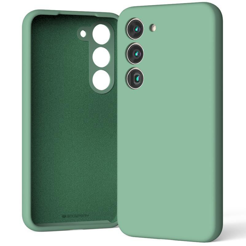 Obrazek Mercury Silicone Case Samsung A16 GREEN / ZIELONY