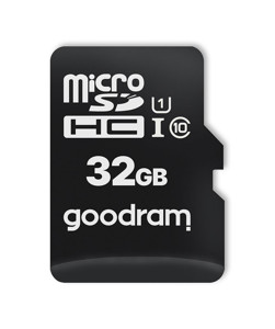 Obrazek Karta MicroSD UHS I 32GB GOODRAM +Ad CL10 UHS I + adapter