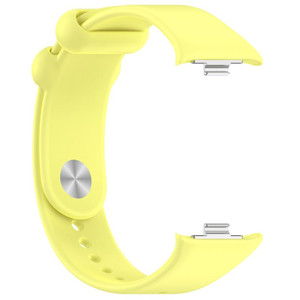 Obrazek Pasek Silikonowy Mi Band 8 Pro / M8 Pro (6), YELLOW / ŻÓŁTY