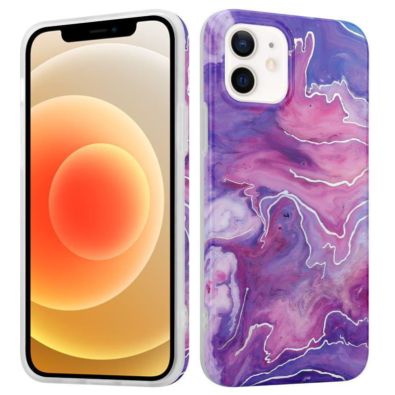 Obrazek MX MARBLE IPHONE X/XS PINK / RÓŻOWY