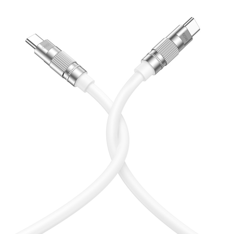 Obrazek XO KABEL NB-Q228B USB-C/USB-C 1,2m 60W BIAŁY