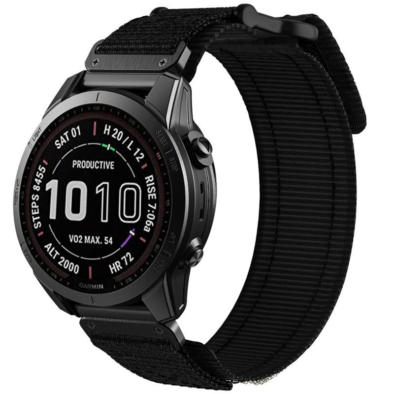 Obrazek TECH-PROTECT OPASKA SCOUT PRO GARMIN FENIX 5/6/6 PRO/ 7 BLACK