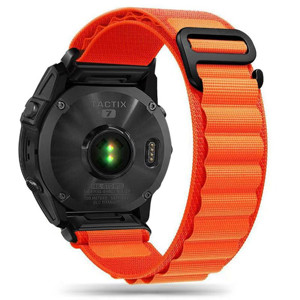 Obrazek TECH-PROTECT OPASKA NYLON PRO GARMIN FENIX 3/5X/3HR/5X +/6X/6XPRO/7X ORANGE