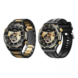 Obrazek SMARTWATCH REMAX WATCH17 BLACK/GOLD