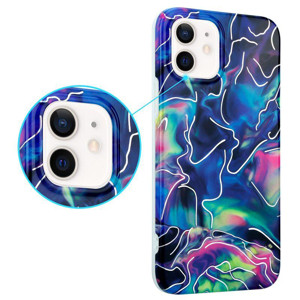 Obrazek MX MARBLE SAMSUNG S22+ NAVY / GRANATOWY