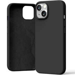 Obrazek MERCURY SILICONE CASE IPHONE 15 (6.1), BLACK / CZARNY