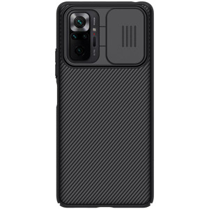 Obrazek NILLKIN CAMSHIELD CASE XIAOMI REDMI NOTE 10 PRO 4G/10 PRO MAX, BLACK / CZARNY