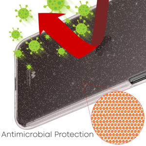 Obrazek MERCURY ANTIMICROBIAL CASE Samsung S20 ULTRA GLITTER BLACK / BROKATOWY CZARNY