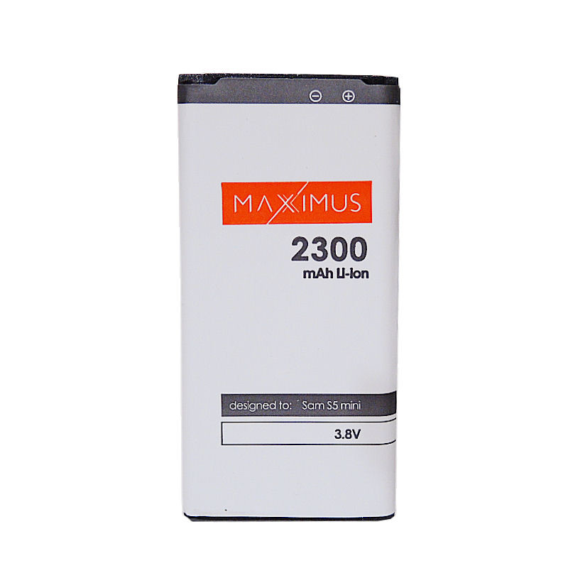 Obrazek Bateria MAXXIMUS Samsung S5 MINI 2300mAh Li-ion EB-BG800BBE