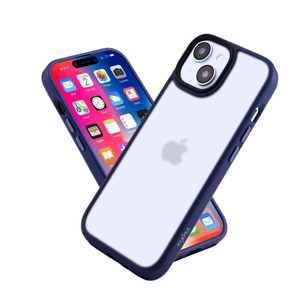 Obrazek MX RIBBED CAM IPHONE 13 PRO MAX DARK BLUE / GRANATOWY