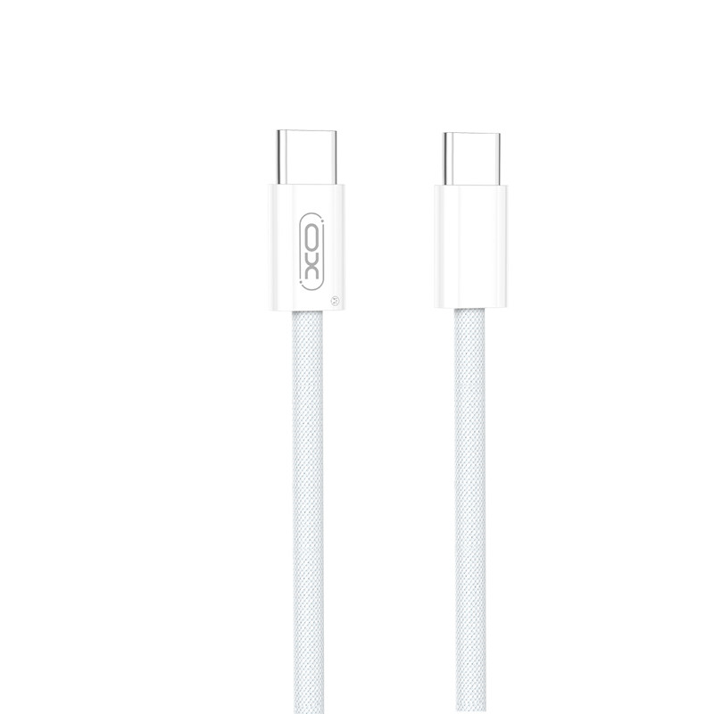 Obrazek XO KABEL NB-Q260A PD USB-C/USB-C 60W BIAŁY 1m