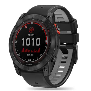 Obrazek TECH-PROTECT OPASKA ICONBAND PRO GARMIN FENIX 5/6/6PRO/7 BLACK/GREY