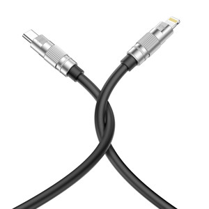 Obrazek XO KABEL NB-Q228A USB-C/Lightning 1m 27W CZARNY