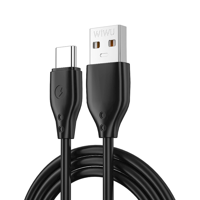 Obrazek WIWU kabel Pioneer Wi-C001 USB - USB-C 2,4A 1,0m czarny