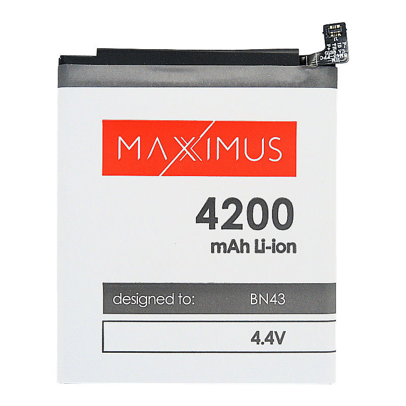 Obrazek Bateria MAXXIMUS XIAOMI REDMI NOTE 4X 4200mAh Li-lon, BN43