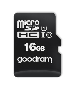 Obrazek Karta MicroSD UHS I 16GB GOODRAM +Ad CL10 UHS-I