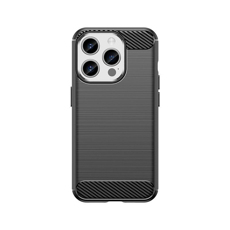 Obrazek ETUI CARBON CASE IPHONE 15 PRO CZARNY/BLACK