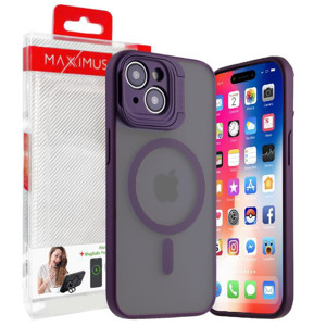 Obrazek MX KICKSTAND MAGSAFE IPHONE 15 PRO MAX 6.7, PURPLE / FIOLETOWY