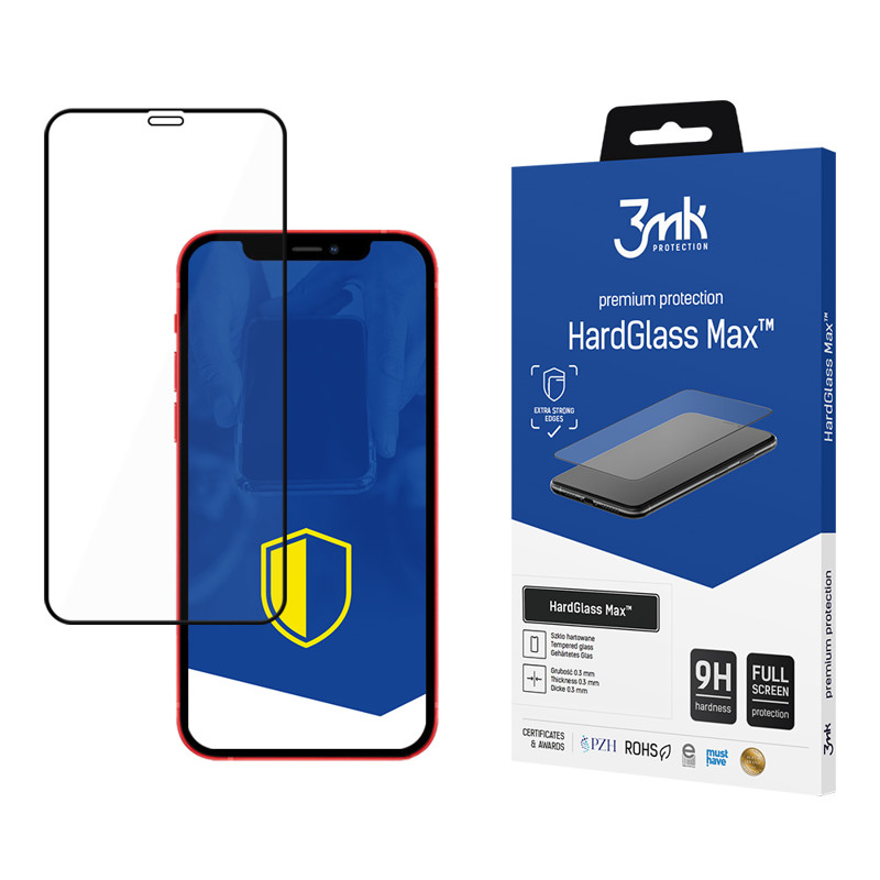 Obrazek 3MK Hard Glass MAX iPhone 12/12 Pro