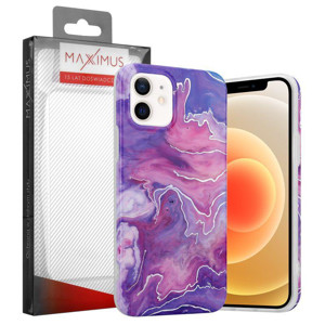 Obrazek MX MARBLE IPHONE 13 PINK / RÓŻOWY