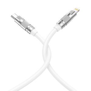 Obrazek XO KABEL NB-Q228A USB-C/Lightning 1m 27W BIAŁY