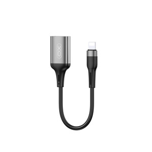 Obrazek XO ADAPTER OTG NB201 USB-Lightning czarny