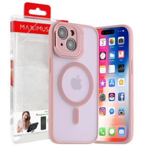 Obrazek MX KICKSTAND MAGSAFE IPHONE 15 6.1 PINK / RÓŻOWY