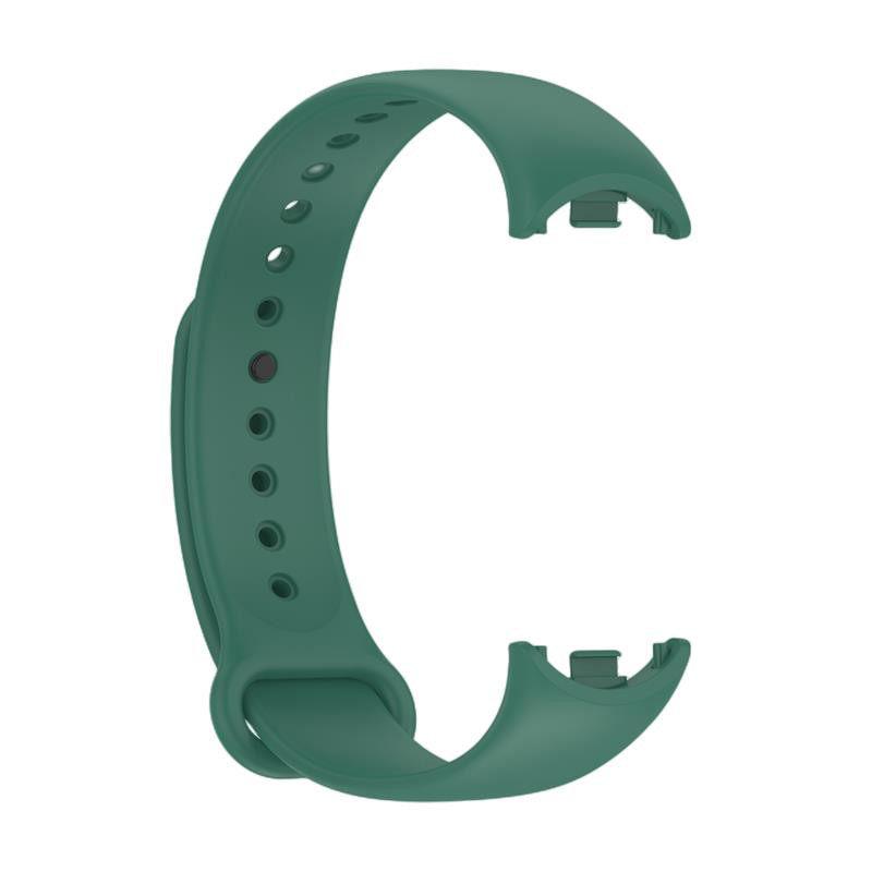 Obrazek Pasek Silikonowy Mi Band 9 / M9 / 8 / M8 (8), GREEN / ZIELONY