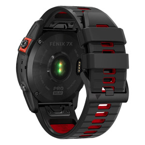 Obrazek TECH-PROTECT OPASKA ICONBAND PRO GARMIN FENIX 5/6/6PRO/7 BLACK/RED