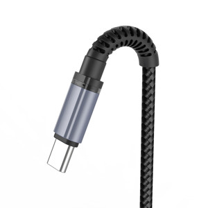 Obrazek XO KABEL NB215 USB/USB-C 1m 2,4A czarny