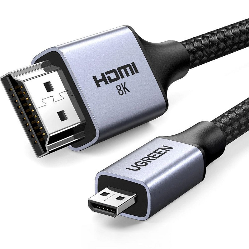 Obrazek Ugreen kabel HD164 15517 micro

HDMI / HDMI 2.1 8K 2m - szary