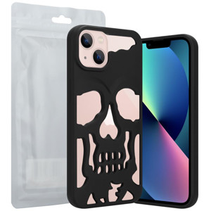 Obrazek ETUI SKULL IPHONE 11 PRO MAX MATT BLACK / CZARNY